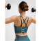 hummel hmlMT DROPS Seamless Sport-BH Damen 7332 - stargazer/silver lining XS