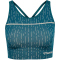 hummel hmlMT DROPS Seamless Sport-BH Damen 7332 - stargazer/silver lining XS