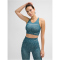 hummel hmlMT DROPS Seamless Sport-BH Damen 7332 - stargazer/silver lining XS