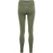 hummel hmlMT DEFINE Seamless Scrunch Leggings Damen 6754 - deep lichen green XL