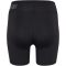 hummel hmlTE FUNDAMENTAL kurze Mid-Waist Leggings Damen 2114 - black/white XS
