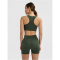hummel hmlTE FUNDAMENTAL Sport-BH Damen 6126 - climbing ivy XS