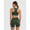 hummel hmlTE FUNDAMENTAL Sport-BH Damen 6126 - climbing ivy S