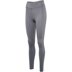 hummel hmlTE FUNDAMENTAL Mid-Waist Leggings Damen 2864 - quiet shade S
