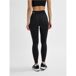 hummel hmlTE FUNDAMENTAL Mid-Waist Leggings Damen 2114 - black/white XS