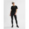 hummel hmlTE FUNDAMENTAL Mid-Waist Leggings Damen 2114 - black/white XS