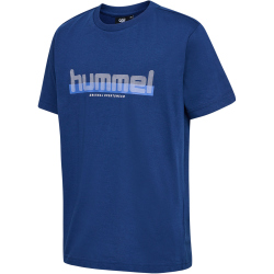 hummel hmlVANG T-Shirt Jungen 7424 - estate blue 110