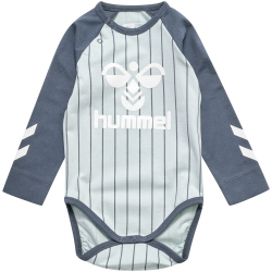 hummel hmlPINNO langarm Baby-Strampler Jungen 6622 - surf...