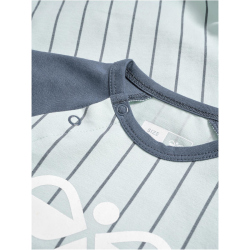 hummel hmlPINNO langarm Baby-Strampler Jungen 6622 - surf spray 56