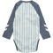 hummel hmlPINNO langarm Baby-Strampler Jungen 6622 - surf spray 56