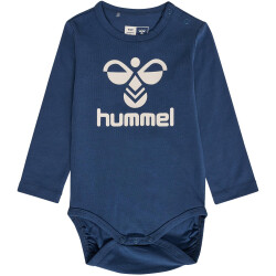 hummel hmlFLIPS langarm Baby-Strampler Kinder 7642 - dark...