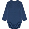 hummel hmlFLIPS langarm Baby-Strampler Kinder 7642 - dark denim 56