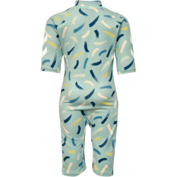 hummel hmlMORGAT Badeanzug Jungen 7405 - blue surf 74