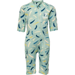 hummel hmlMORGAT Badeanzug Jungen 7405 - blue surf 74
