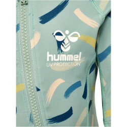 hummel hmlMORGAT Badeanzug Jungen 7405 - blue surf 74