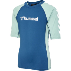 hummel hmlFIJI Schwimmshirt Jungen 7642 - dark denim 110