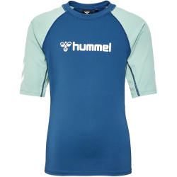 hummel hmlFIJI Schwimmshirt Jungen 7642 - dark denim 110