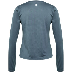 hummel hmlMT AURA Mesh Langarmshirt Damen 7007 - stormy...