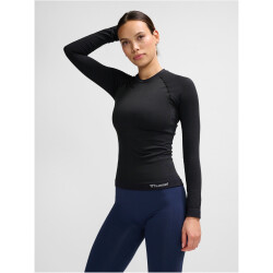 hummel hmlTIF Seamless Langarmshirt Damen 2001 - black XS