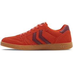 hummel Perfekt Suede Handballschuhe 3528 - paprika/windsor wine 37