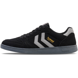hummel Perfekt Suede Handballschuhe 2448 - black/grey 45