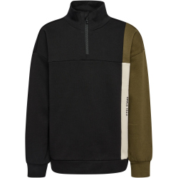 hummel hmlBRAN 1/2-Zip Trainingsjacke Jungen 2001 - black 146