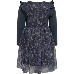 hummel hmlOANN langarm Kleid M&auml;dchen 526 - ombre blue 56
