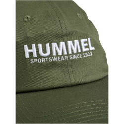 hummel hmlLEGACY Core Baseball Cap 6754 - deep lichen green