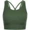 hummel hmlMT FOCUS Seamless Sport-BH Damen 6126 - climbing ivy XS