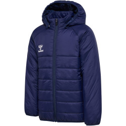 hummel hmlGO gesteppte Kapuzenjacke Kinder 7026 - marine 116