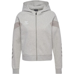 hummel hmlTRAVEL Kapuzenjacke Damen 2010 - light grey melange M