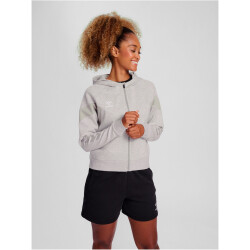 hummel hmlTRAVEL Kapuzenjacke Damen 2010 - light grey melange M