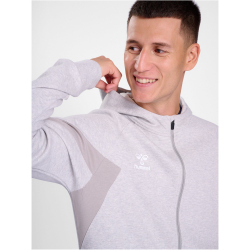 hummel hmlTRAVEL Kapuzenjacke 2010 - light grey melange XL