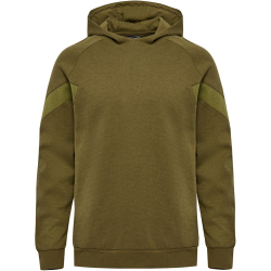 hummel hmlTRAVEL Sweat-Hoodie 6599 - military olive 3XL