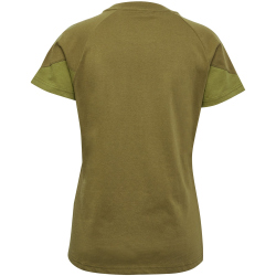 hummel hmlTRAVEL T-Shirt Damen 6599 - military olive XS