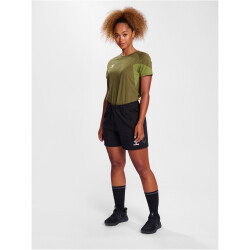 hummel hmlTRAVEL T-Shirt Damen 6599 - military olive XS