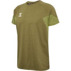 hummel hmlTRAVEL T-Shirt 6599 - military olive 3XL