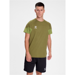 hummel hmlTRAVEL T-Shirt 6599 - military olive 3XL