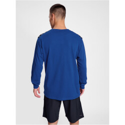 hummel hmlAUTHENTIC Baumwoll-Sweatshirt 7045 - true blue S