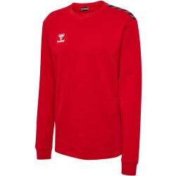 hummel hmlAUTHENTIC Baumwoll-Sweatshirt 3062 - true red XS
