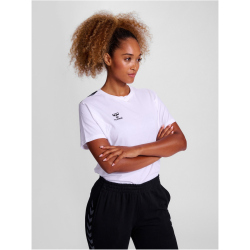 hummel hmlAUTHENTIC Baumwoll-Shirt Damen 9001 - white XS