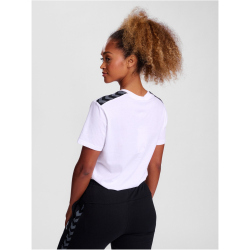 hummel hmlAUTHENTIC Baumwoll-Shirt Damen 9001 - white XS