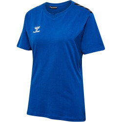 hummel hmlAUTHENTIC Baumwoll-Shirt Damen 7045 - true blue XS
