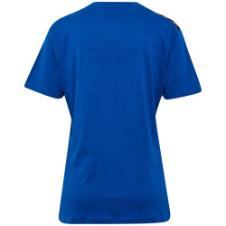 hummel hmlAUTHENTIC Baumwoll-Shirt Damen 7045 - true blue XS