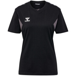 hummel hmlAUTHENTIC Baumwoll-Shirt Damen 2001 - black XS