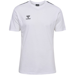 hummel hmlAUTHENTIC Baumwoll-Shirt 9001 - white S