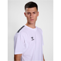 hummel hmlAUTHENTIC Baumwoll-Shirt 9001 - white XL