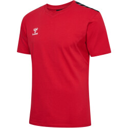 hummel hmlAUTHENTIC Baumwoll-Shirt 3062 - true red S
