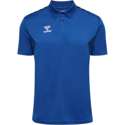 hummel Authentic Funktions-Poloshirt 7045 - true blue XS