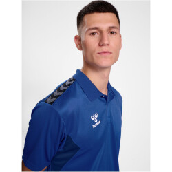 hummel hmlAUTHENTIC Funktions-Poloshirt 7045 - true blue M